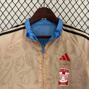 Tigres Beige&Blue Trench Coat Reversible Windbreaker Double-Sides Jacket 2024/25