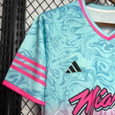 Inter Miami CF 2024/25 Special Beach Edition Pink & Blue Jersey - Fan Version