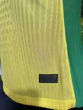 Brazil 2025/26 Home Long Sleeve - Authentic Player [Slim Fit]