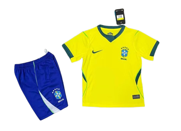 Kids Kit Brazil Home - World Cup 2026