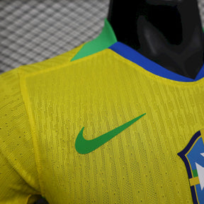 Brazil 2025/26 Home Jersey Player Version