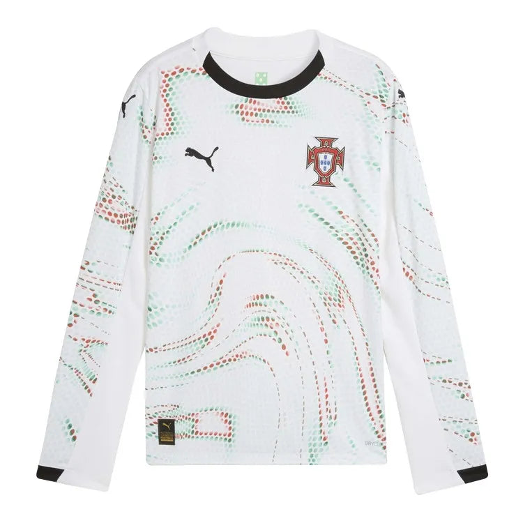 Mens Portugal Away Jersey Long Sleeve 2025