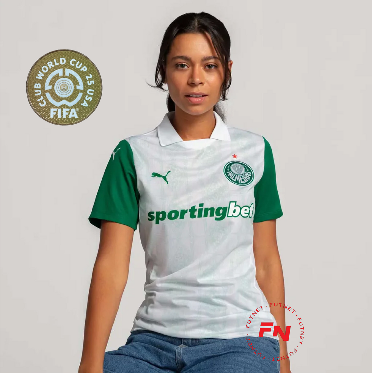 Palmeiras 2025/26 II Away Women - Patch FIFA CLUB WORLD CUP