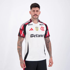 Flamengo Away 2025 Brazilian Cup Champion 2024 Jersey - Full Sponsors