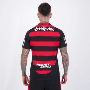 Flamengo Home 2025 Brazilian Cup Champion 2024 Jersey - Full Sponsors