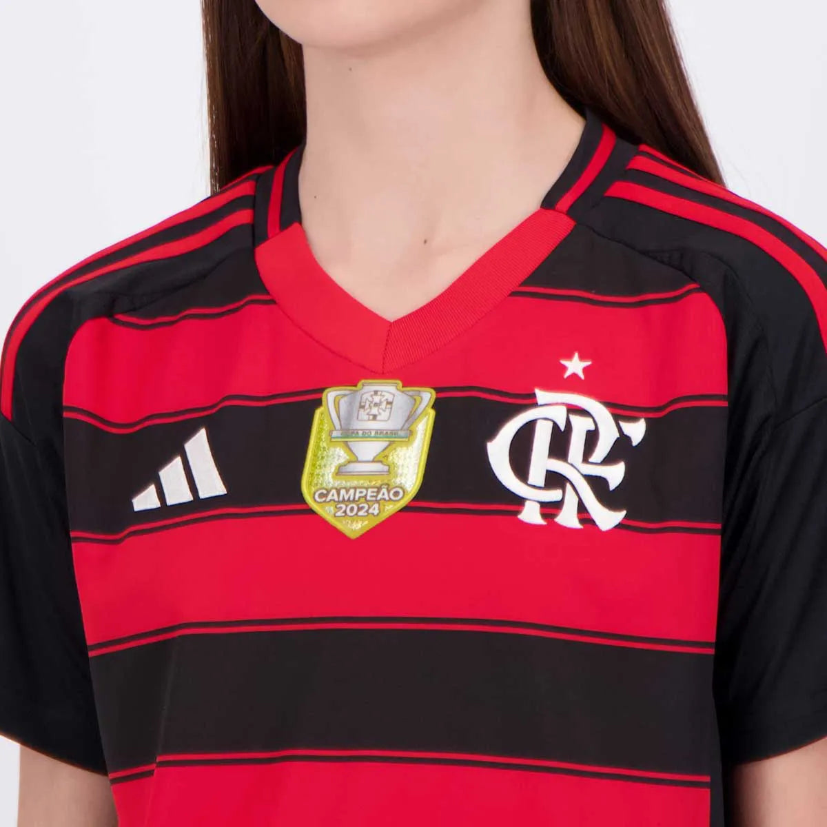 Flamengo Home 2025 Womens Copa do Brasil Champions 2024