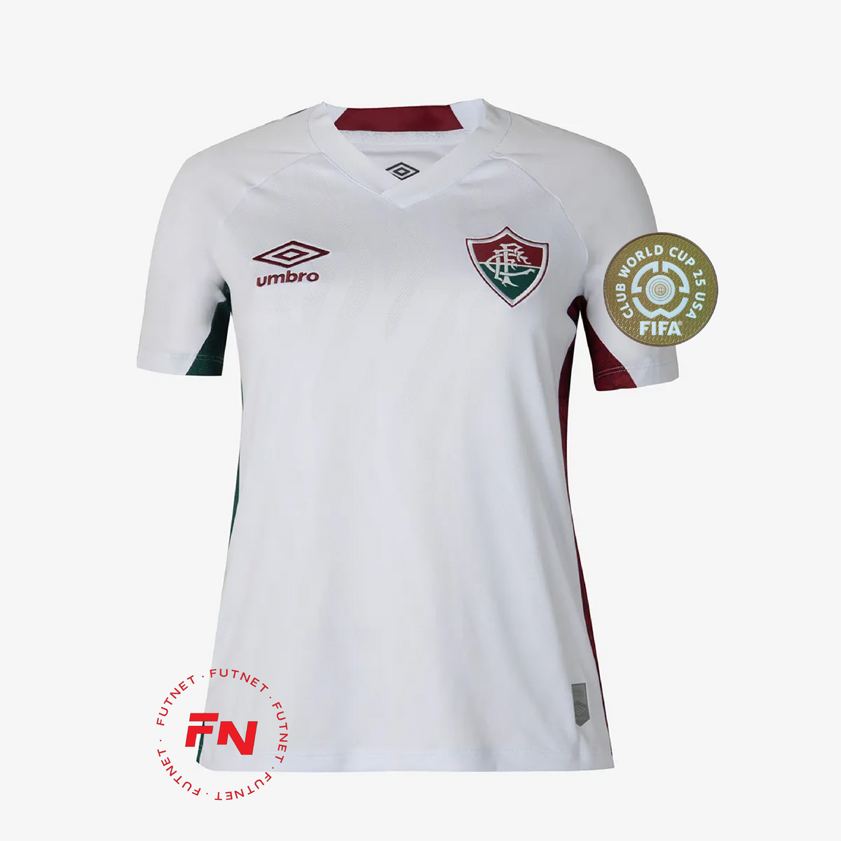 Fluminense 2025/26 II Away Jersey Women - Patch FIFA CLUB WORLD CUP