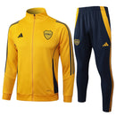 Mens Boca Juniors Jacket + Pants Training Suit Yellow 2024/25