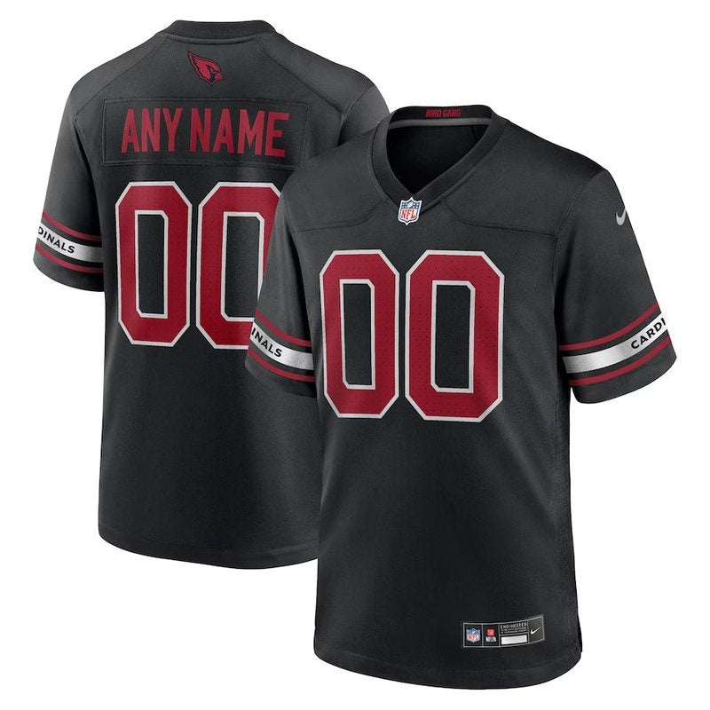 Arizona Cardinals - Alternate Custom NFL Game Jersey - Black