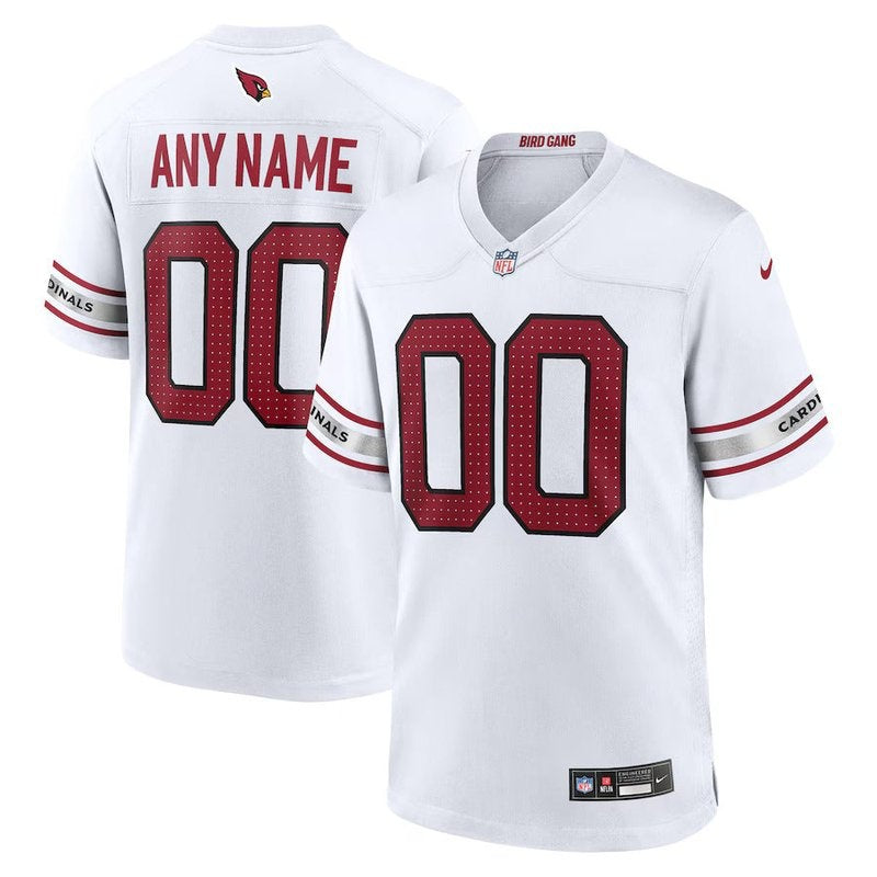 Arizona Cardinals - Custom NFL Game Jersey - White