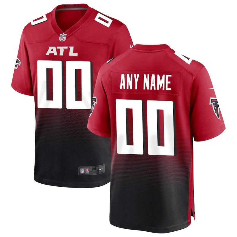 Atlanta Falcons - Alternate Custom NFL Game Jersey - Red