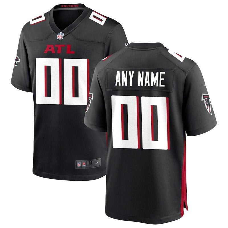 Atlanta Falcons - Custom NFL Game Jersey - Black