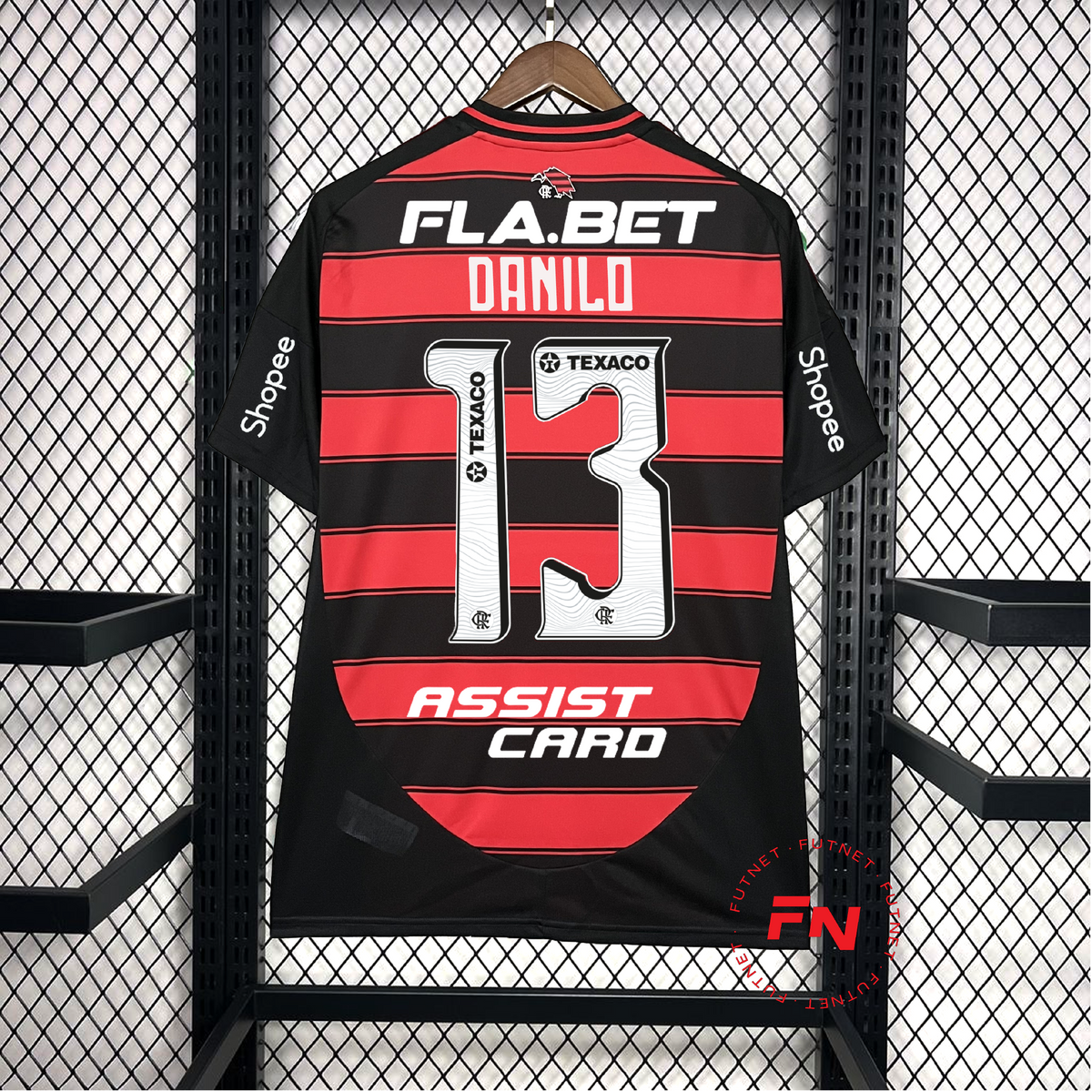 Flamengo 2025/26 DANILO #13 Home Full Sponsor