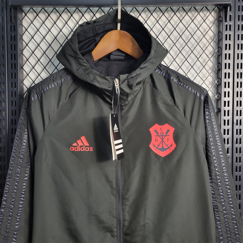 Flamengo Windbreaker Jacket Black - Corta Vento