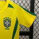 Brazil Home Retro Kids Kit 2002