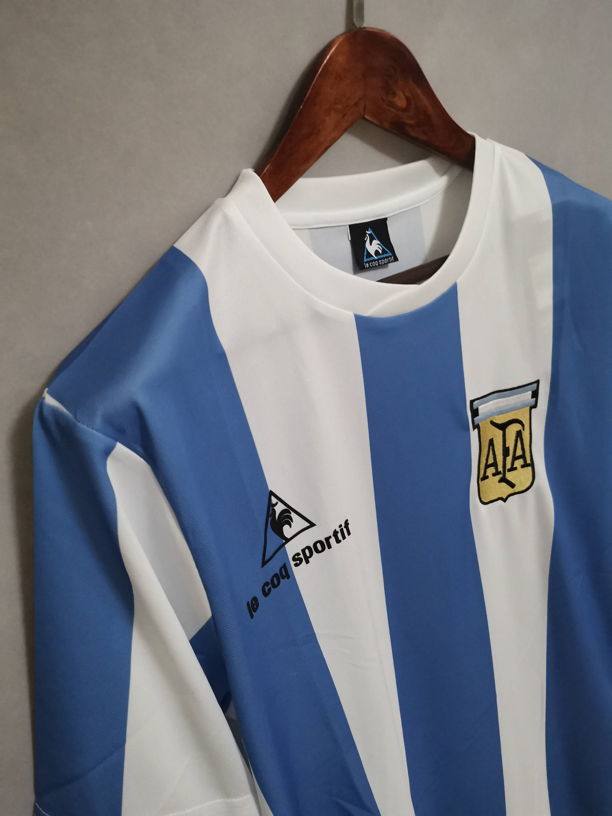 Argentina 1985 Home Retro Jersey - Le Coq Sportif