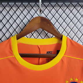 Brazil Goalkeeper Long Sleeve 1998 Orange