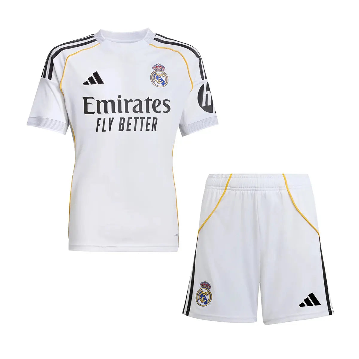 Real Madrid Home 2025/26 Kids Kit