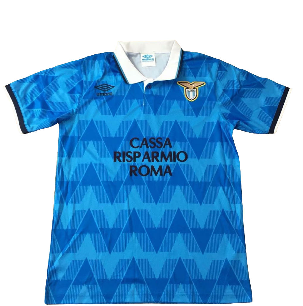 Lazio 1989 I Home Jersey - Retro Version