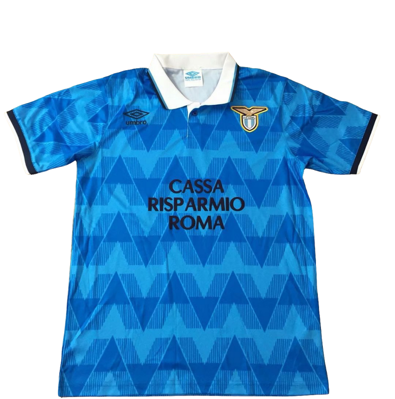 Lazio 1989 I Home Jersey - Retro Version