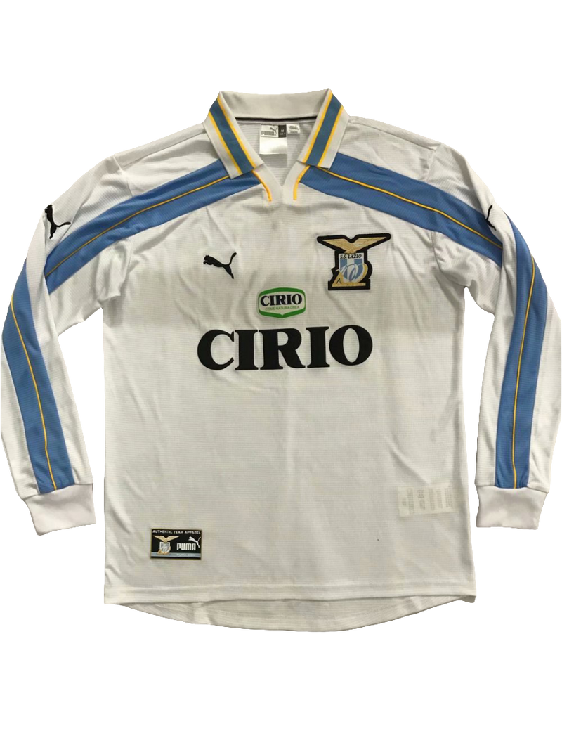 Lazio 00/01 II Away Long Sleeve Jersey - Retro Version