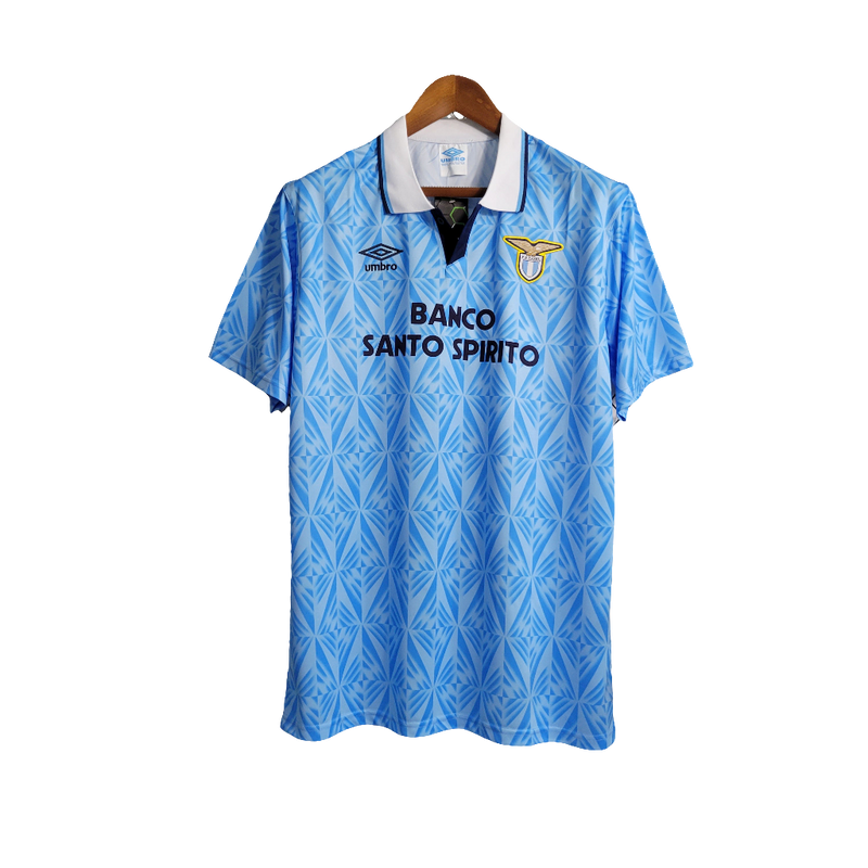 Lazio 1991 I Home Jersey - Retro Version