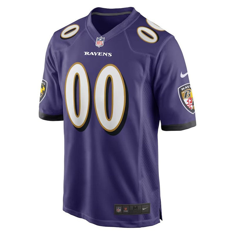 Baltimore Ravens - Custom NFL Game Jersey - Purple