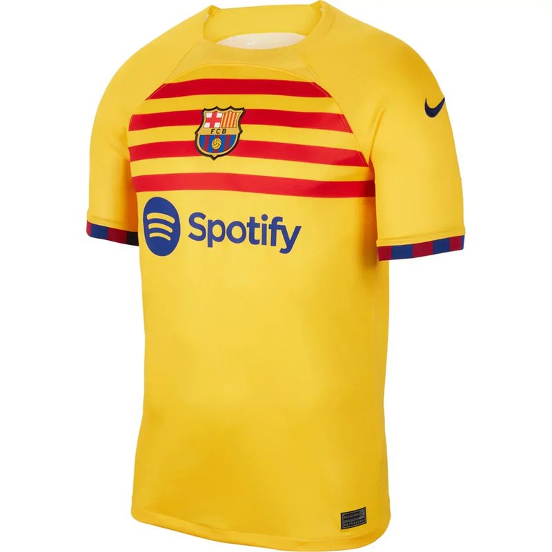 Barcelona 22/23 Senyera IV Fourth Jersey - Fan Version