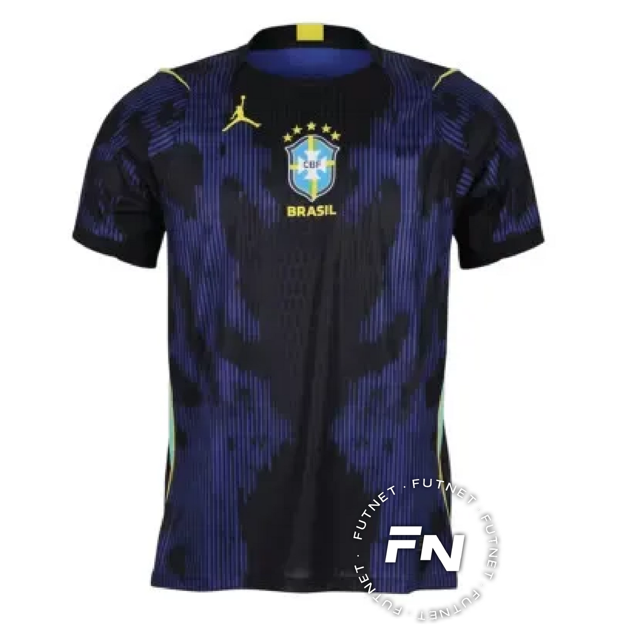 Brazil 2026 Away Blue Jordan Jersey - Fan Version
