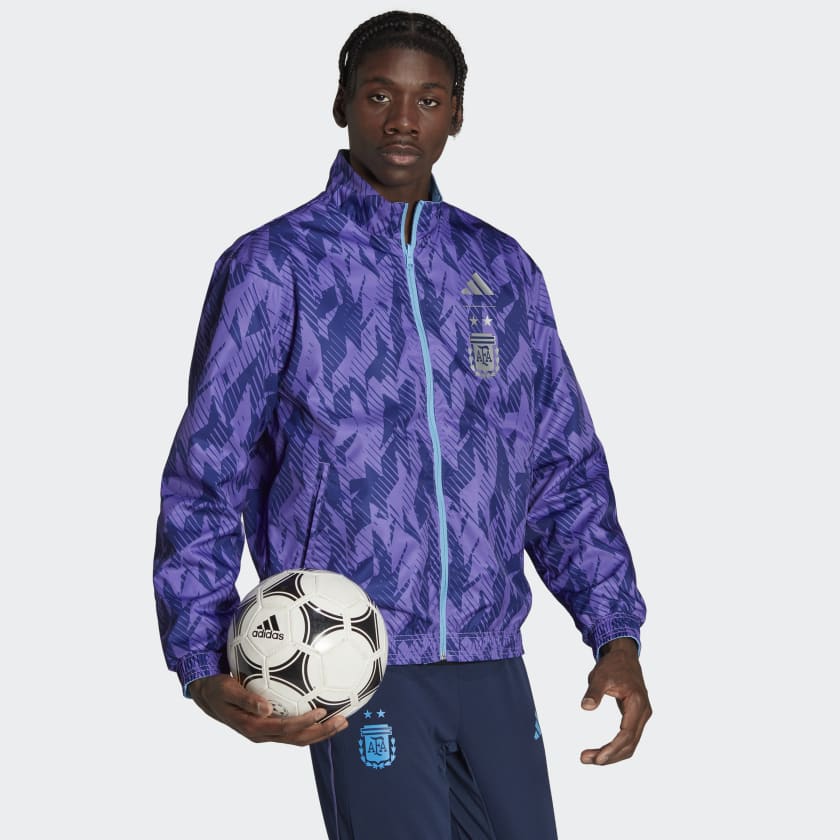 Argentina 2023 Double-Sided Windbreaker Jacket 3-Star