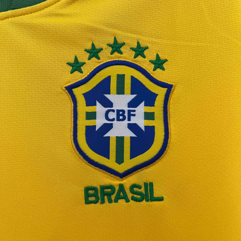 Brazil Retro Home 2010 Jersey