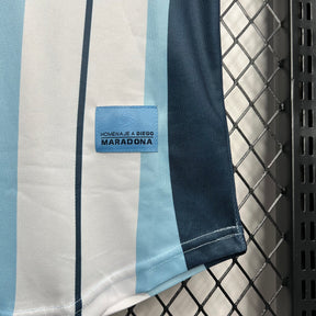 Argentina 2001 Diego Maradona Testimonial Retro Jersey