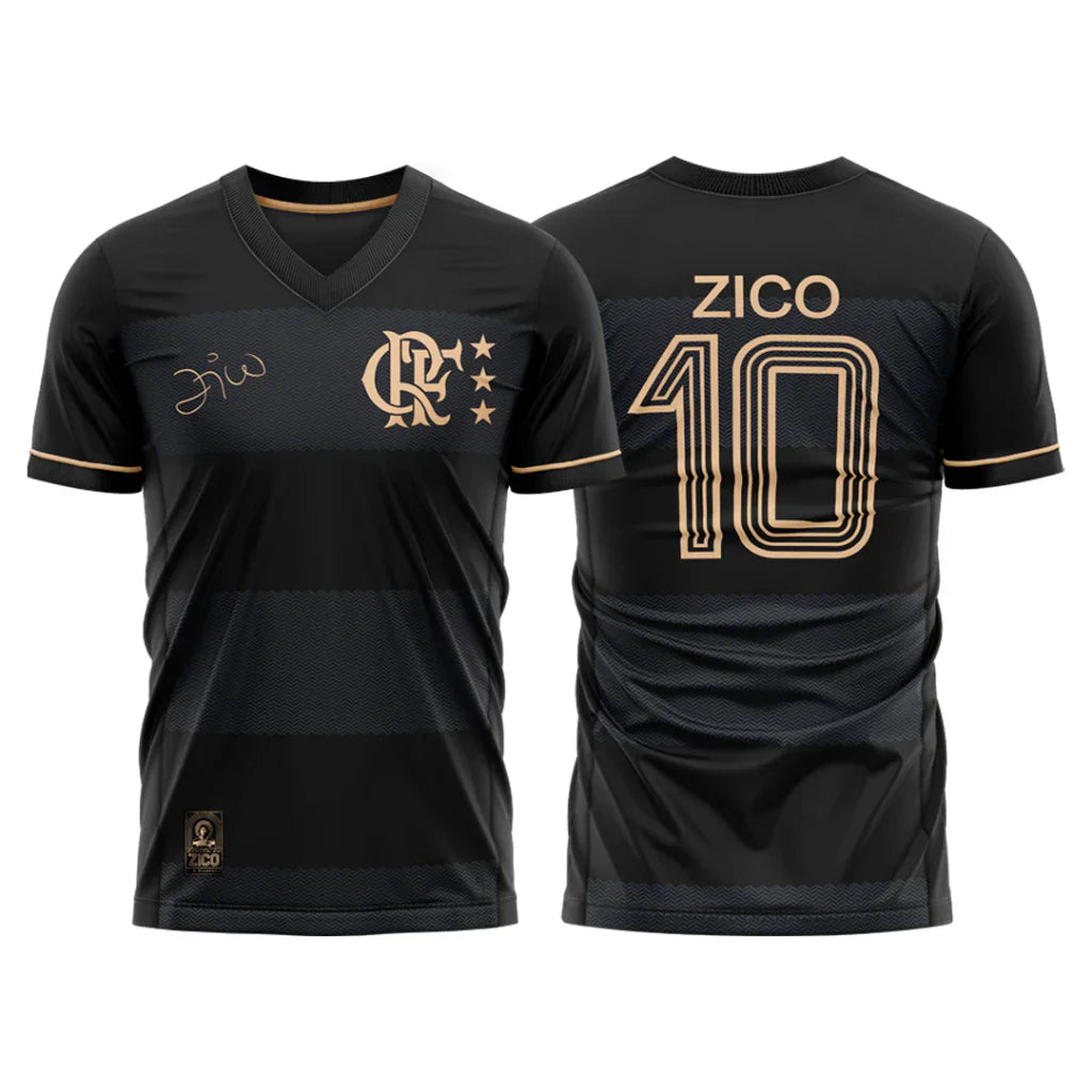 Flamengo Zico 1985 Retro Jersey Women
