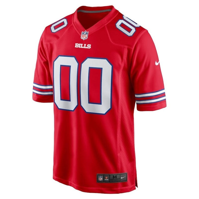 Buffalo Bills - Alternate Custom NFL Game Jersey - Red