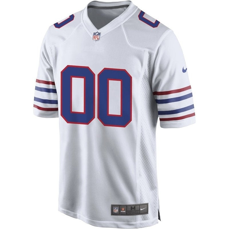 Buffalo Bills - Alternate Custom NFL Game Jersey - White