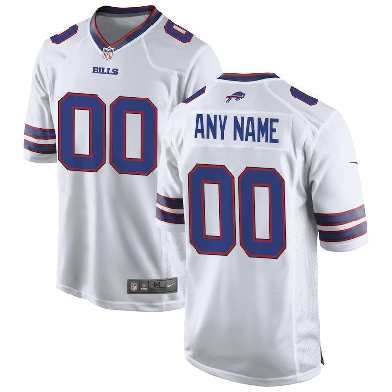 Buffalo Bills - Custom NFL Game Jersey - White