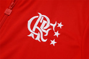 Flamengo Jacket + Pants Training Suit Red 2025/26