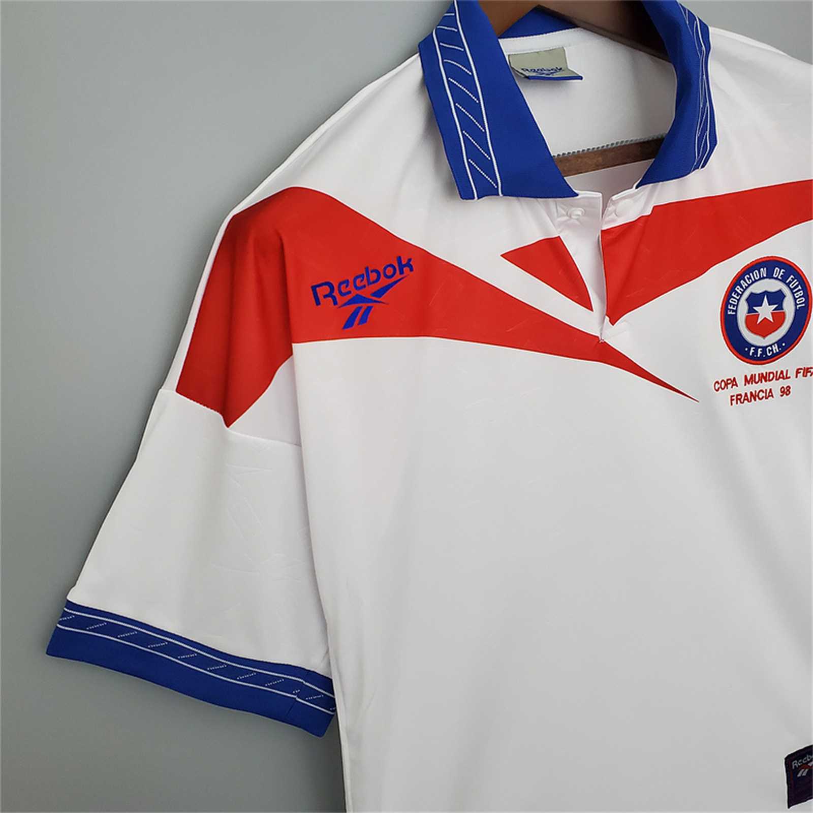 Chile Retro 1998 Away Jersey
