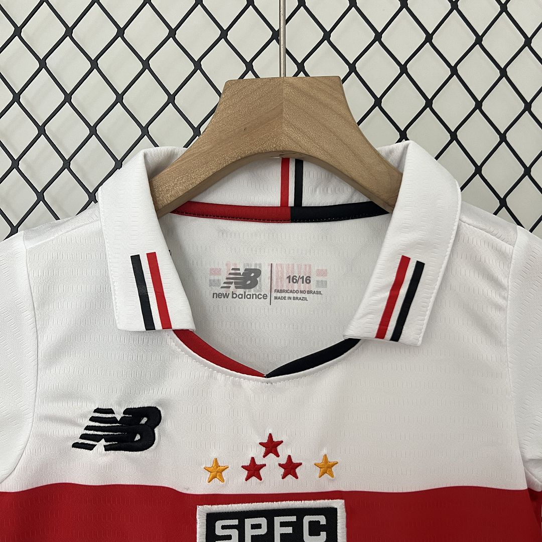 Kit Kids Sao Paulo Home 2024/25