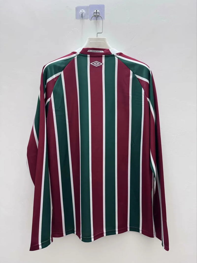 Mens Fluminense Home Jersey Long Sleeve 2025/26