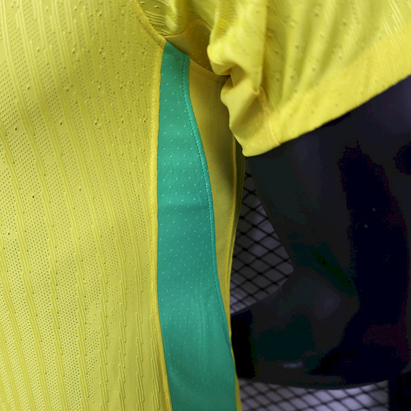 Brazil 2025/26 Home Jersey Player Version