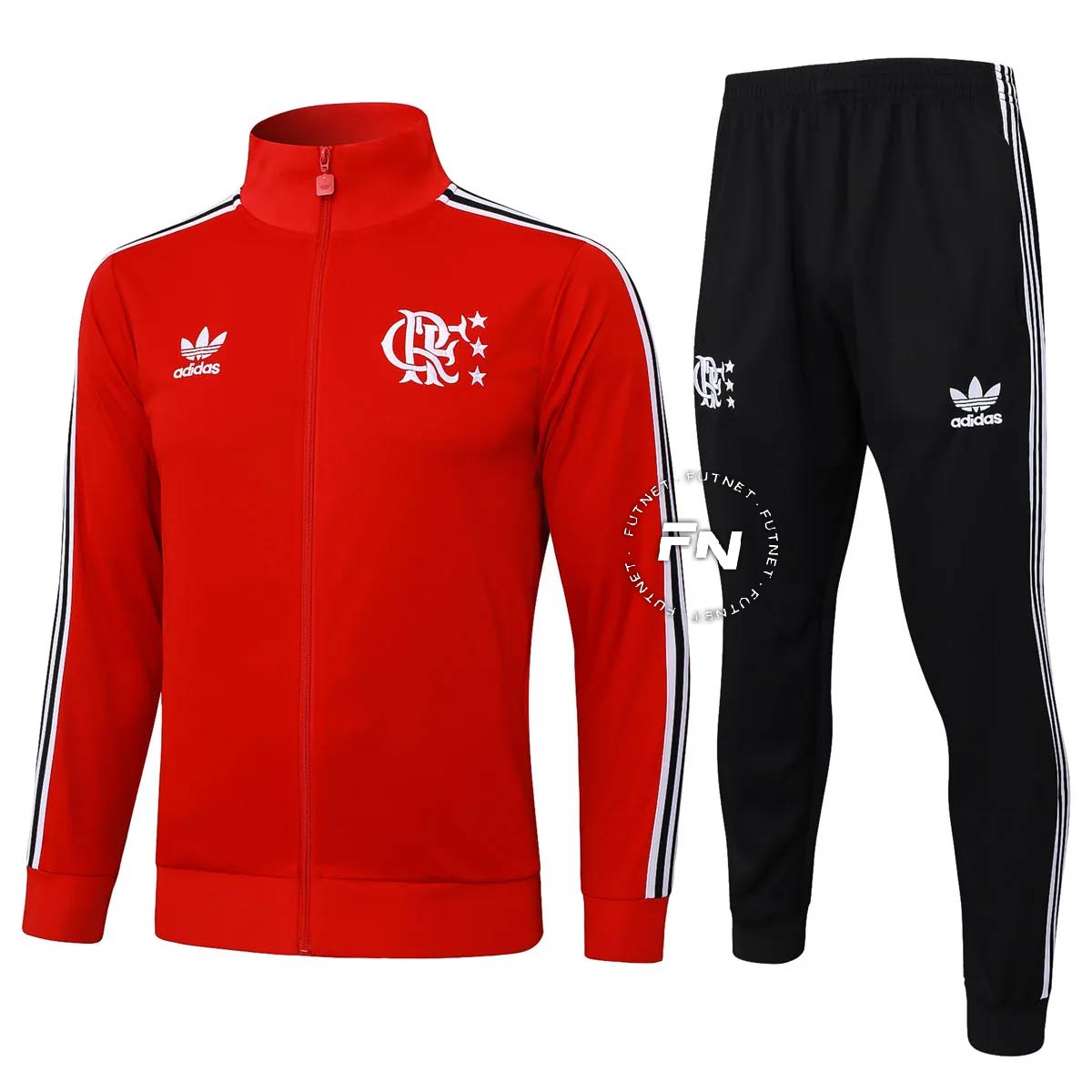 Flamengo Jacket + Pants Training Suit Red 2025/26