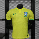 Brazil 25/26 Polo Edition Jersey Yellow - Player Version [Slim Fit]