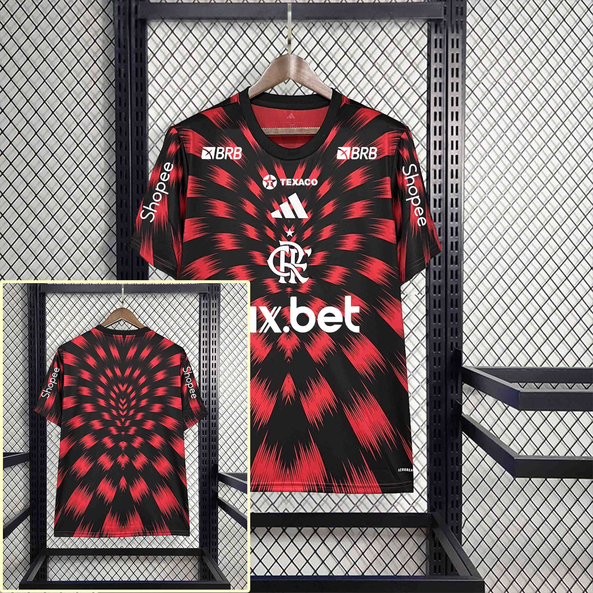 Flamengo 2025/26 Pre-Match Full Sponsor - Fan Version