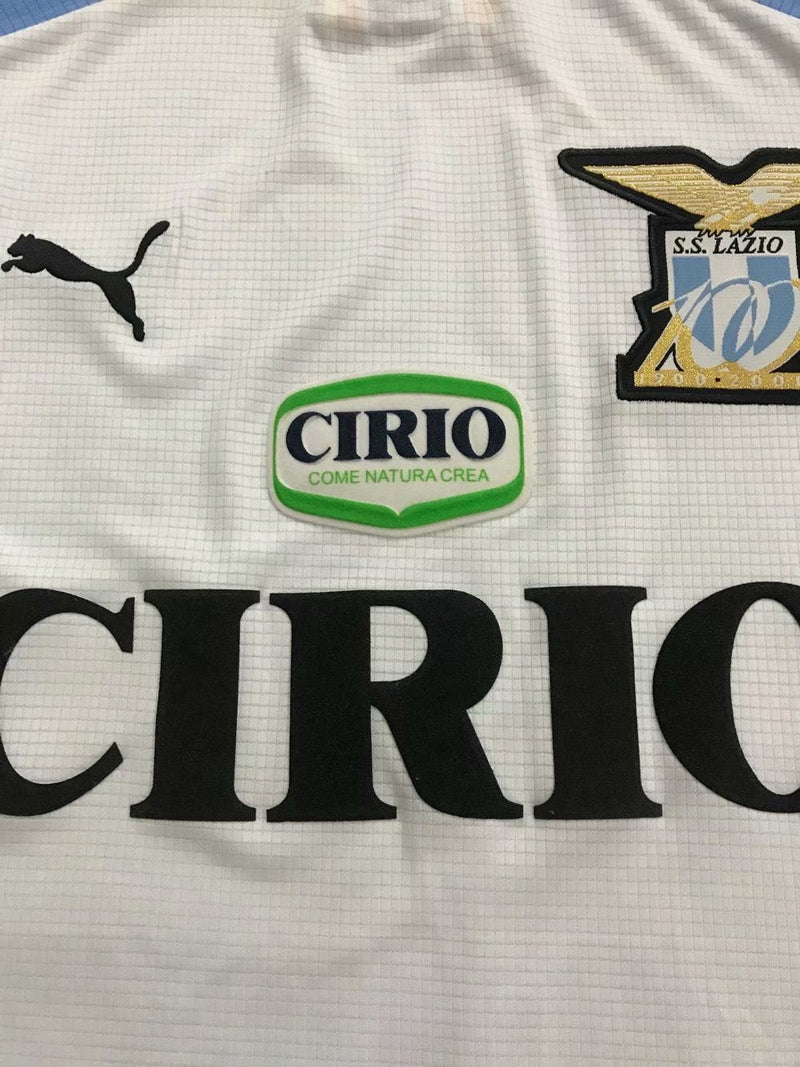 Lazio 00/01 II Away Long Sleeve Jersey - Retro Version