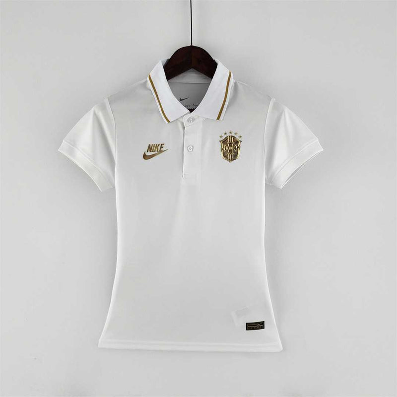 Brazil Polo White Jersey 2022 Women