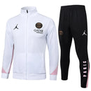Mens PSG x Jordan Jacket + Pants Training Suit White 2024/25