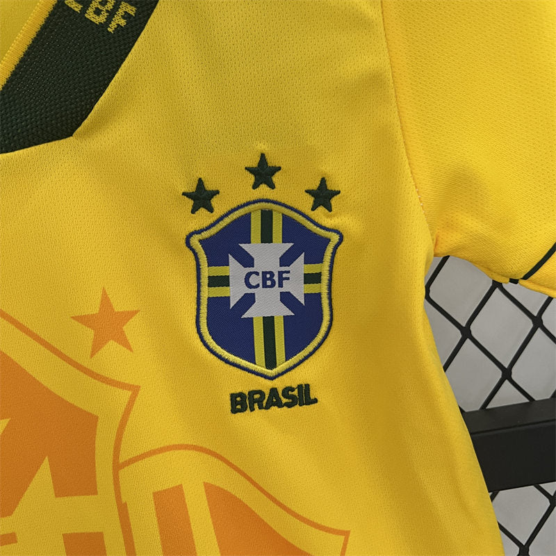 Brazil Home Retro Kids Kit 1994 - Umbro