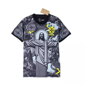 Brazil Cristo Redentor Jersey Black 2024/25