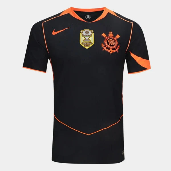 CAMISA CORINTHIANS THIRD ESPECIAL TETRA CAMPEÃO + PATCH